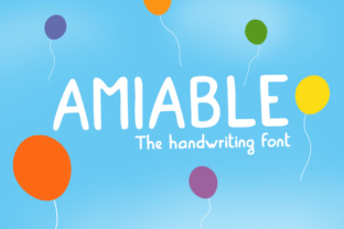 Amiable Font Review: A Cutesy Script for Creative Projects