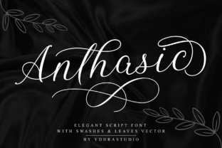 Anthasic: The Elegant Script Handwritten Font for Modern Web Design