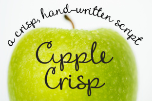 Apple Crisp Typeface: Elevating Editorial Design with Hand-Crafted Script Fonts