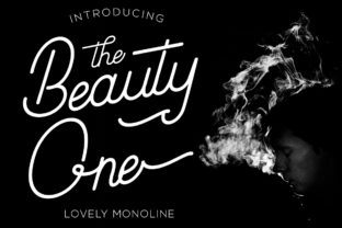 Beauty One: The Stylish Monoline Script for Handmade Brands