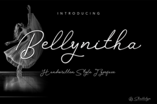 Bellynitha Script Handwritten Font for Elegant Craft Designs