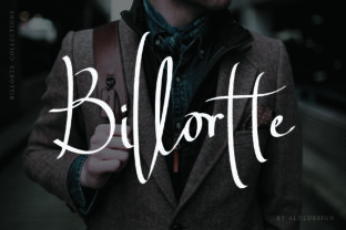 Billortte: The Elegant Script Handwritten Font for Editorial Design