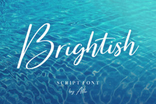 Brightish: A Modern Handmade Script for Authentic Branding
