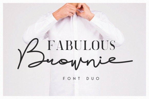 Brownie Duo Typeface Review for Campaign Design