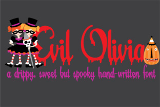 Evil Olivia Font Review: Dripping Script for Edgy Campaigns