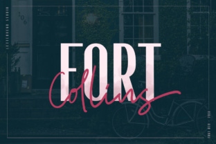 Fort Collins Typeface: A Classy and Casual Script Handwritten Font for Editorial Design