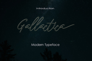 Gallactica Typeface for Modern Brand Identity