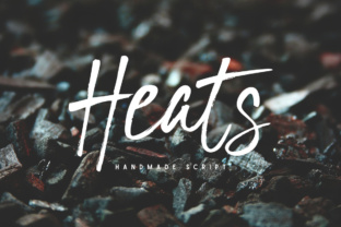 Heats: The Hand Brushed Script Font for Scroll-Stopping Campaigns