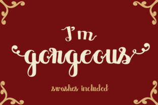 I m Gorgeous: The Bold Handwritten Script for Memorable Brand Visuals