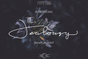 Jealousy: The Signature Script Font for Luxurious Campaign Design