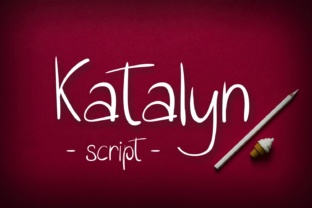 Katalyn: The Unique Script Typeface for Modern Editorial Design