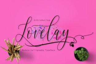 Lovelay: The Elegant Handwritten Script Font for Upscale Designs