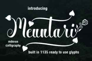 Meuntari: A Handmade Script for Polished Digital Branding