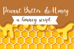 Peanut Butter and Honey: A Whimsical Script Font for Engaging Social Media Graphics