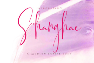 Shanghae: The Script Handwritten Typeface for Scroll-Stopping Brand Visuals
