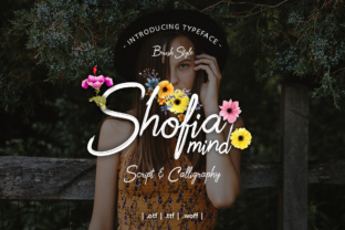 Shofia Mind Typeface Review: A Stylish Script for Elegant Branding