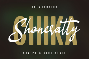 Shoneratty Chika: The Script Handwritten Font for Elegant Branding