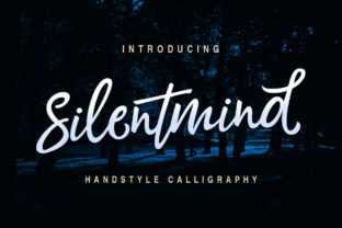 Silentmind: A Modern Calligraphy Script for Unique Brand Design