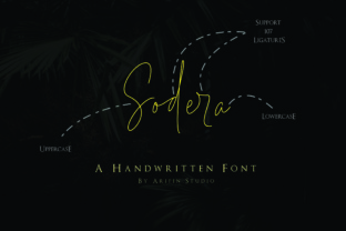 Sodera: The Elegant Script Handwritten Font for Modern Web Design