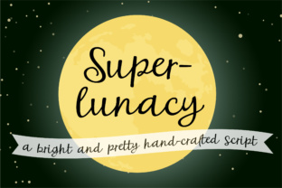 Superlunacy Typeface Review: A Casual Script for Modern Branding