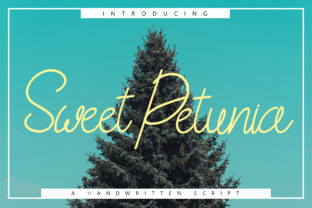 Sweet Petunia: A Casual Script Handwritten Font for Editorial Design
