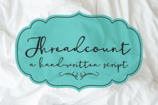 Threadcount Typeface for Editorial Design