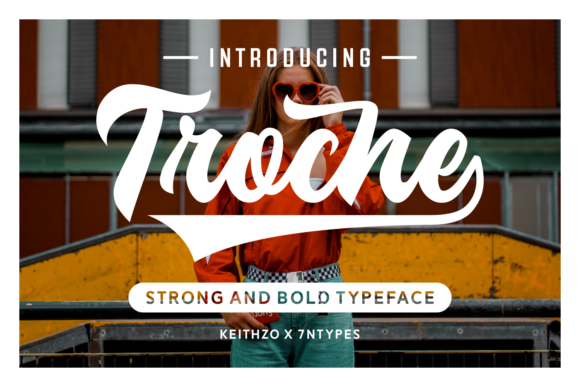 Troche: A Strong Script Typeface for Editorial Design