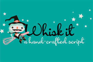 Whisk It: The Perfect Handwritten Script Font for Branding